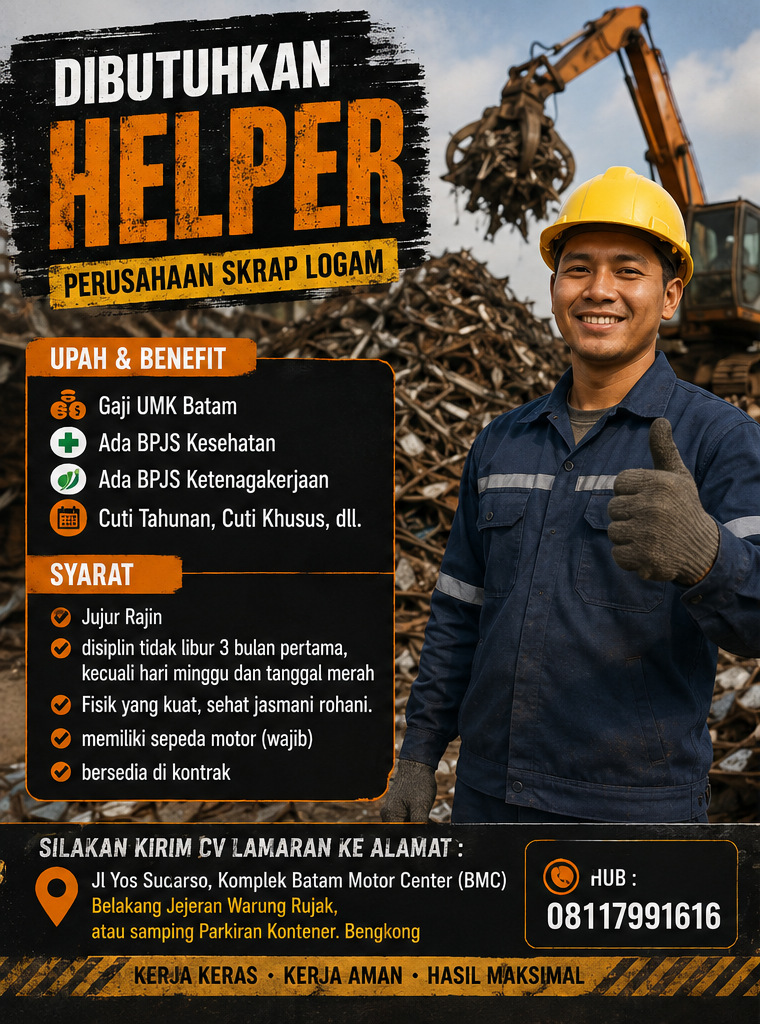 Lowongan Helper Produksi